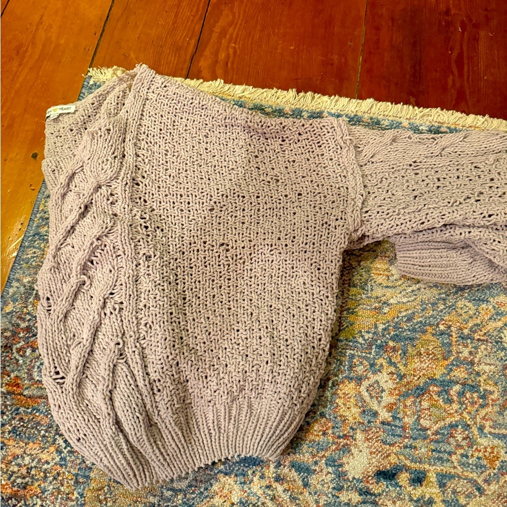 Medium sized cream sweater